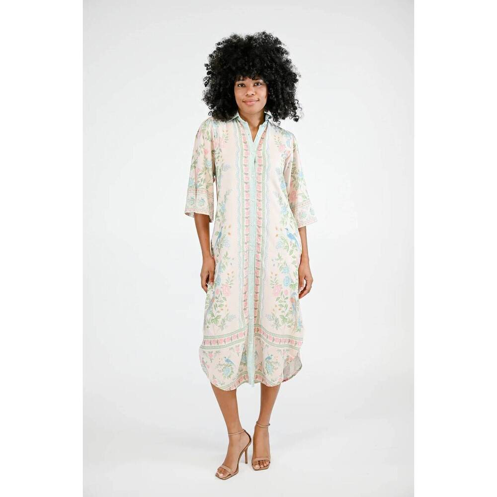 NEW MARIGOLD mardelle midi dress in veranda bloom